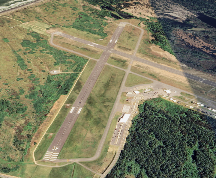 Crescent City’s Airport Has a Weight Problem — and It May Be Terminal.