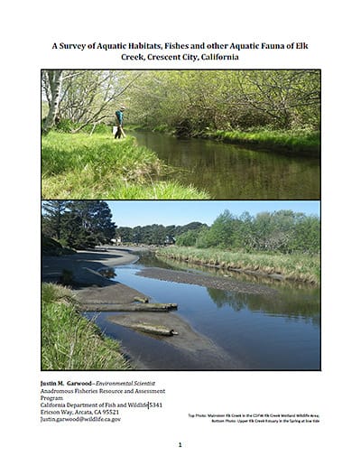 City Council Endorses Letter of Support for Lower Elk Creek Wetland Enhancement Project